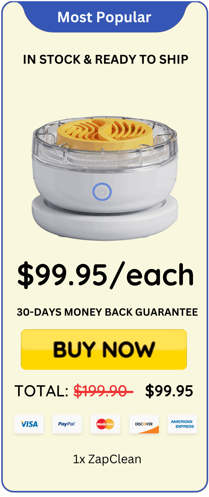 ZapClean price 
